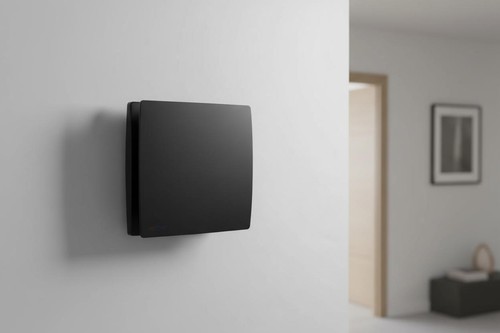 Black bathroom extractor fan - bathroom,