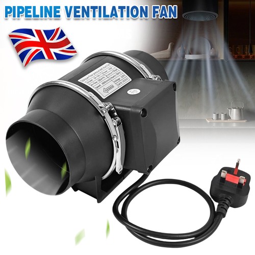 100mm quiet inline - 4"/100mm,